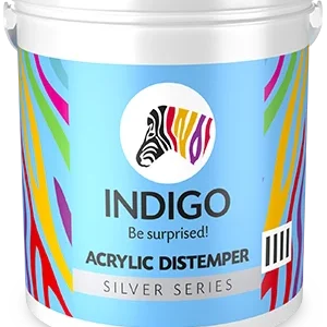 Acrylic Distemper-silver