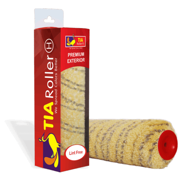 TITAN SUPER PREMIUM YELLOW ROUGH EXTERIOR ROLLER-T0093