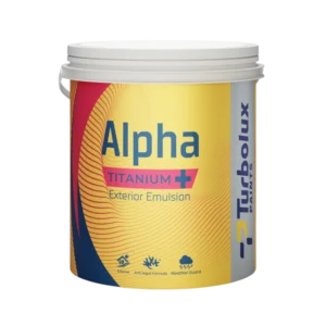 Alpha Titanium + exterior emulsion