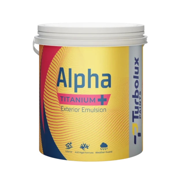 Alpha Titanium + exterior emulsion