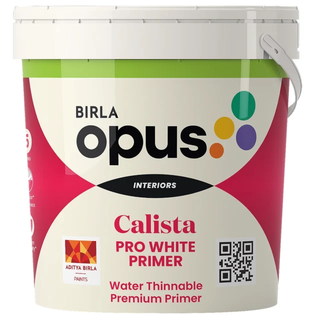 Calista Pro White Primer Water Thinnable Premium Primer