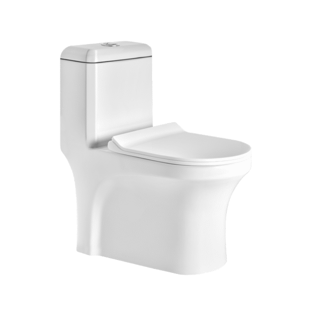 One Piece Toilets – 750 x 365 x 675 mm, Wall Distance – P 180 mm