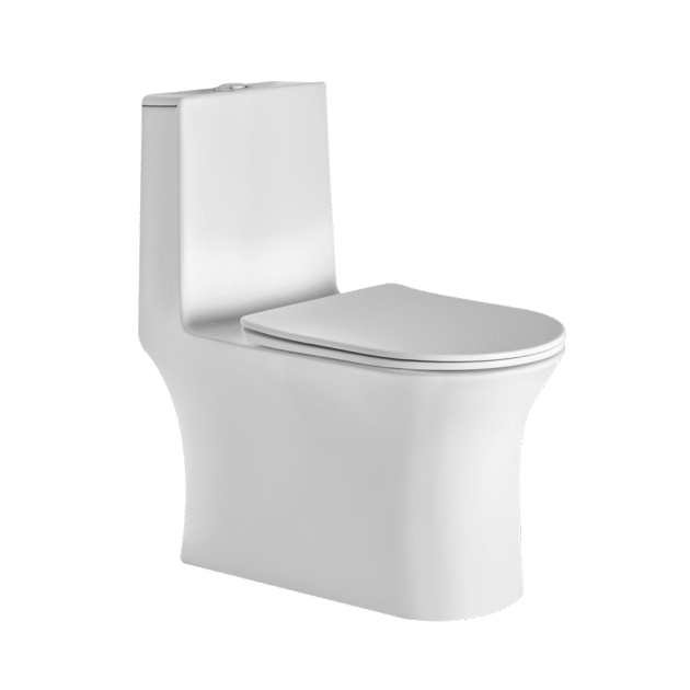 One Piece Toilets – 670 x 375 x 750 mm, Wall Distance – S 225 mm