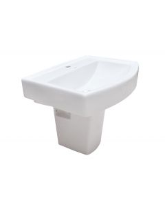 Fusion Half Pedestal Basin