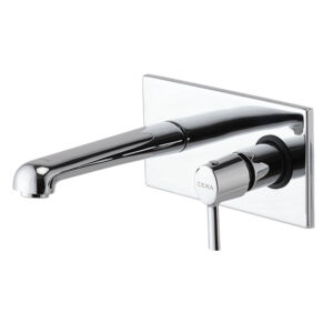 Wall mounted basin spout